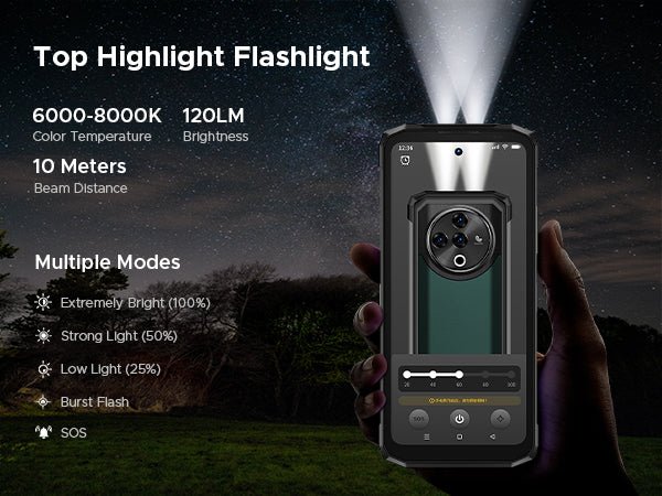 Doogee Fire 6 Power Flashlight